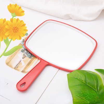 Extra LOGO Ja Kleine hand spiegel Compact Custom Dressing Make-up Handheld Held voor dagelijks gebruik