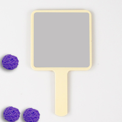 Custom Travel Cosmetic Hand Mirror met extra logo en moderne make-up voordelen