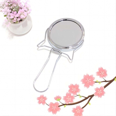 Schattige Reizing Vanity Cosmetic Vierkante Pocket Table Desktop Make-up Top Mirror Customized Packaging