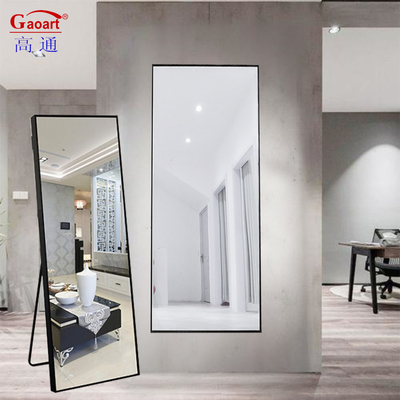 Full Body Salon Wandlengte Spiegel met Modern Stijlvol Ontwerp en Aluminium Alloy Frame