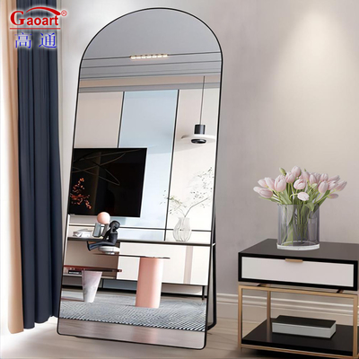 Full Length Body Salon Staande Sticker Spiegel voor woonkamer in badkamer Wand Decor