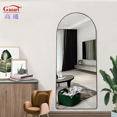 Modern Stylish Badkamer Decor Metalen Haarsalon Spiegels Glas Luxe Grote Lichtspiegel