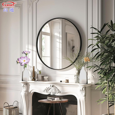 Nordic Silver Design Onbreekbare glazen spiegel in ovale stijl met aangepaste maat