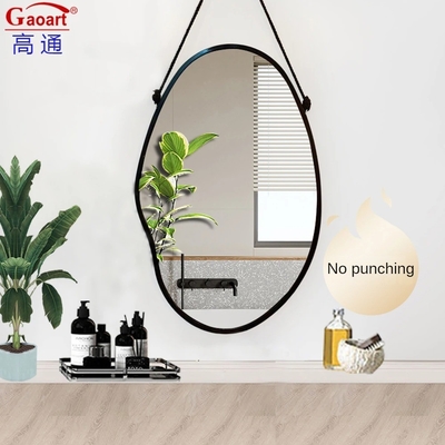 Gepersonaliseerde grootte Art Deco Vintage Antieke Plastic Frame Spiegel voor badkamer Decoratief