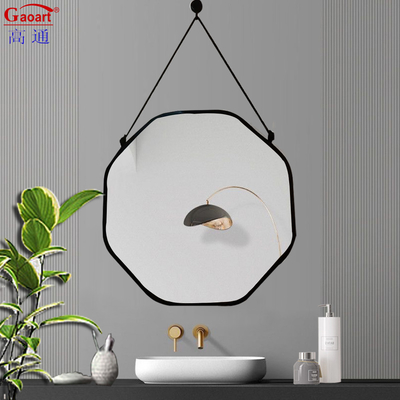 Art Deco Plastic Frame Mirror voor badkamerversiering en dagelijks gebruik
