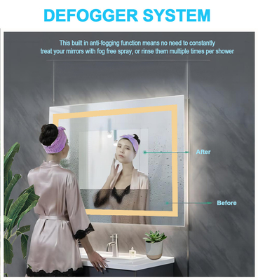 Verbeter de esthetiek van uw badkamer met onze LED-badkamerspiegel