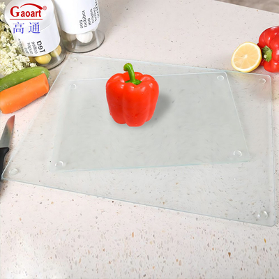 Multifunctioneel gehard glas snijplank voor thuis en professioneel gebruik