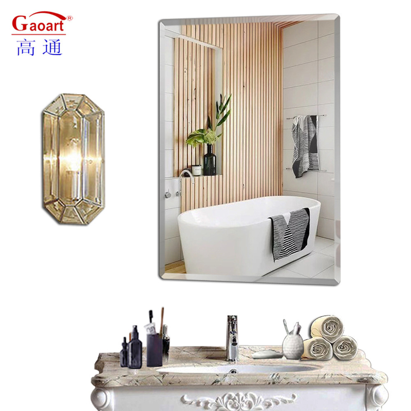 Salon Decor Muurzak Opblaasbare balsticker Kleeftrommel Glas spiegel Magic Compact slaapkamer decoratie