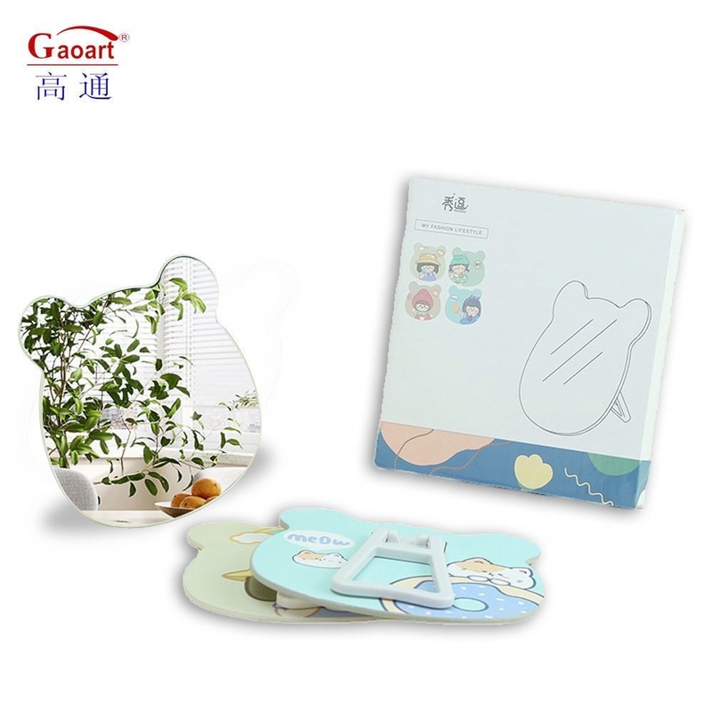 Mini Make-up Compact Kleine Pocket Kleine Vierkant Huis Decor Spiegel en Mode Design Stijl
