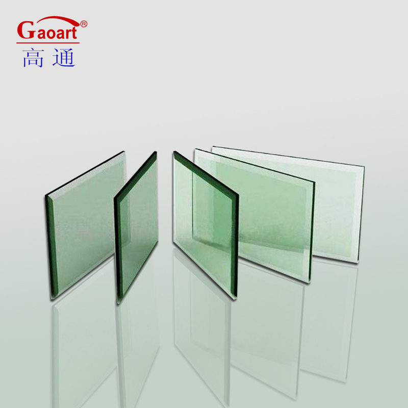Grote normale deuren met 5 mm geïsoleerd gehard glas en brandwerend ontwerp