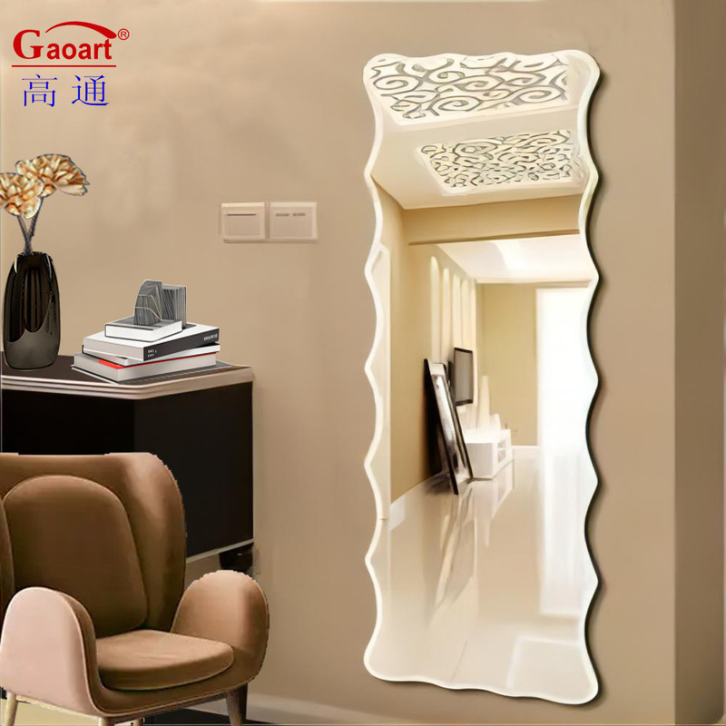 Full Make-up Beauty Mirror Morden Style Glaswand voor Modern Bad Decoratie thuis