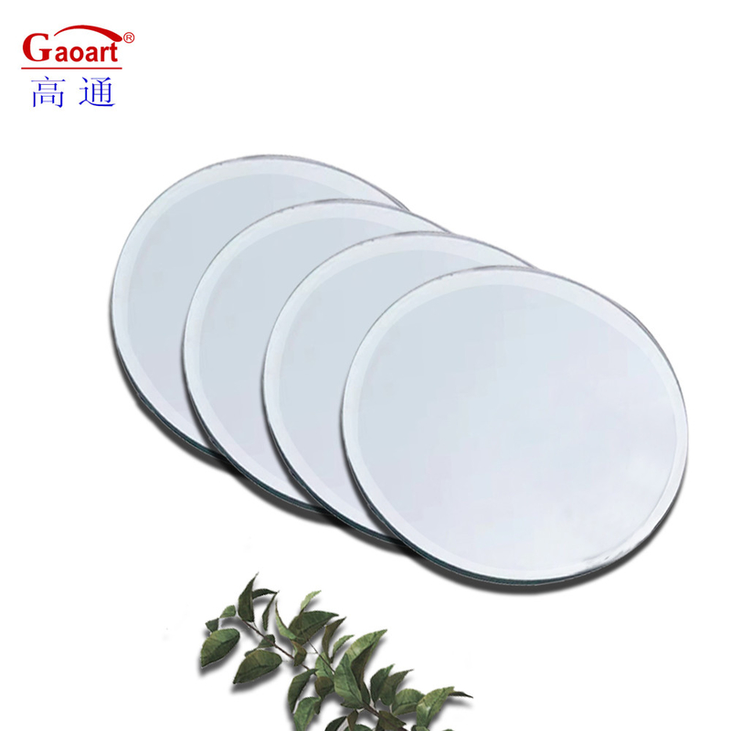 Frameless Adhesief golvend Volle lengte Grote ronde 80Cm Decor Spiegel Bad voor woonkamer