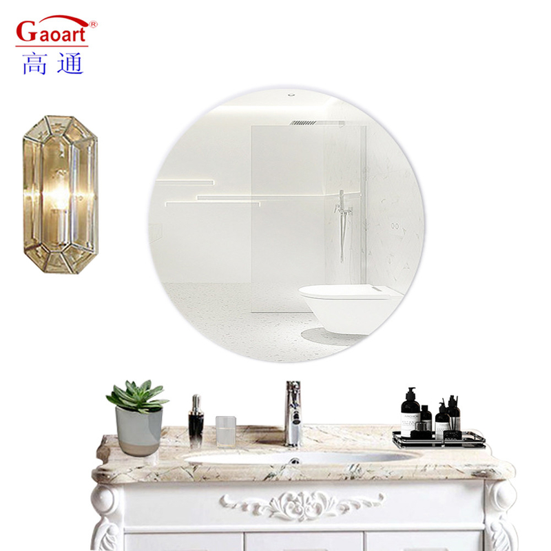 Moderne stijl Vanity Frameless Glass Grote badkamerwandspiegel voor woonkamer decoratie