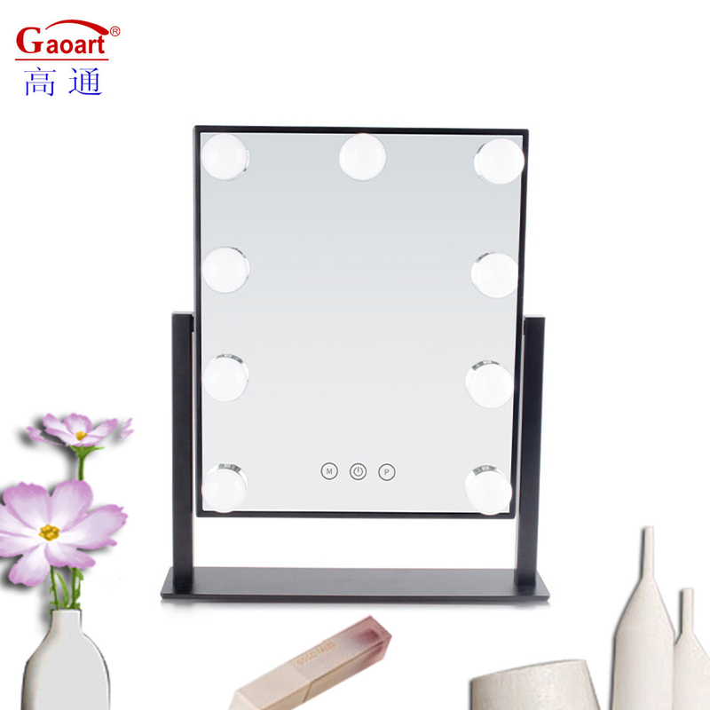 Extra LOGO Ja Top Fashion Lamp Led In Chrome Home Decor Make-up Vanity Met Hollywood Mirror