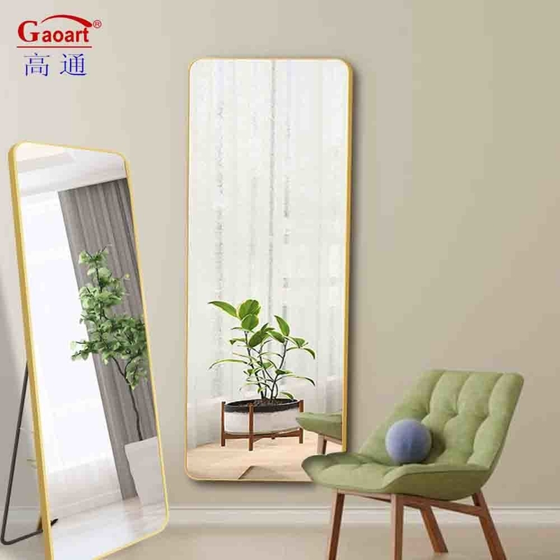 Contemporary Design Stijl Grote badkamer Spiegel Hotel Vanity Barber Glas voor mode