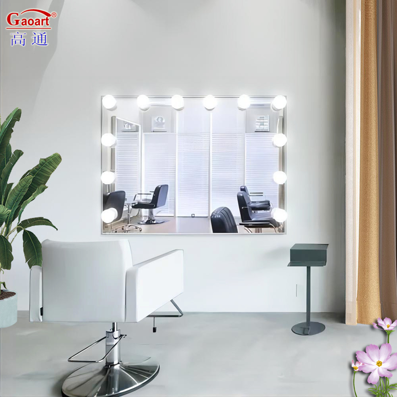 Rectangle Hollywood Make-up Light Vanity Led Make-up Mirror Met Led Lights Voor Make-up Draagbaar