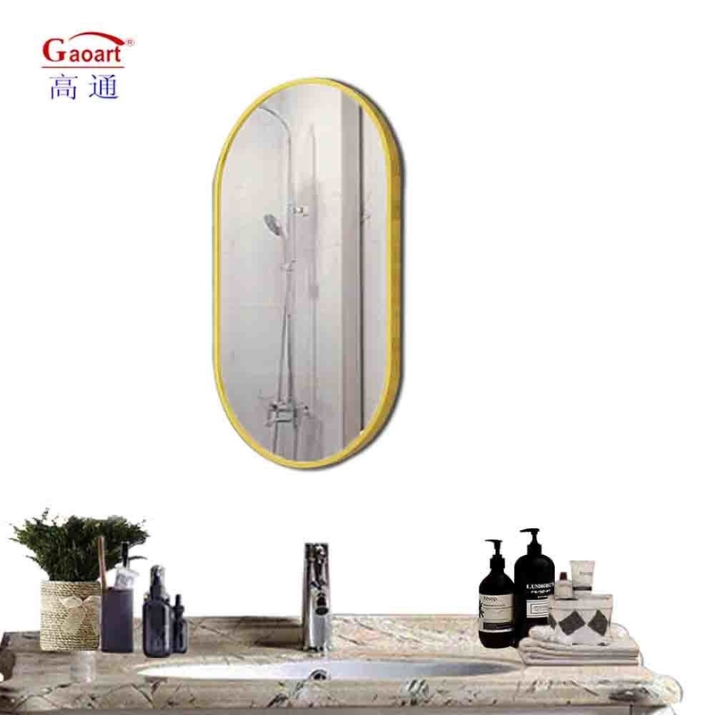 Danstudio vloer slaapkamer decoratie Muurspiegel Aluminium legering Frame Glas spiegel