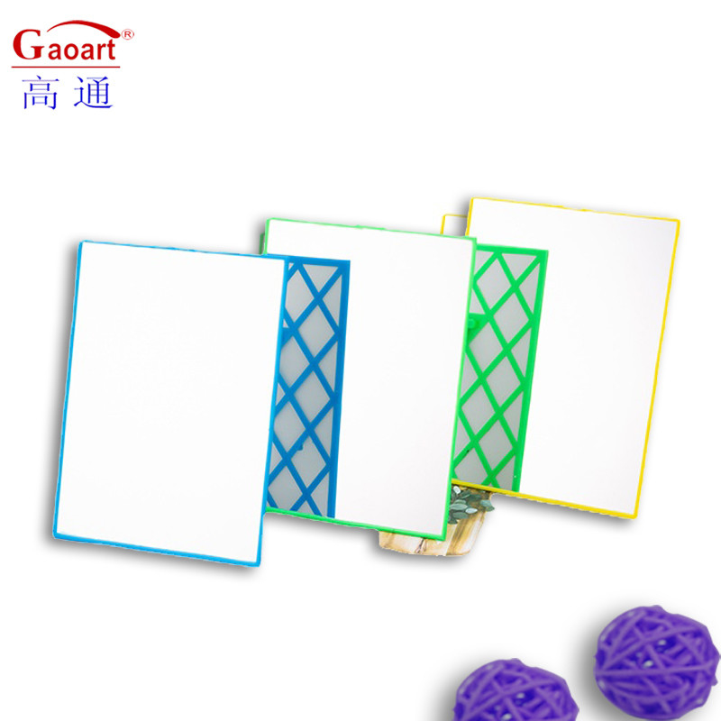 Kleine Cosmetische Tafel Dame Dressing Mini Verstelbare Pocket Make-up Compact Vierkant Kleine Spiegel