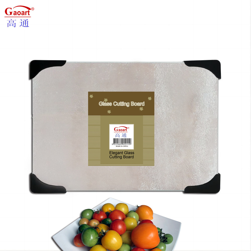 All-Season Placemat Functie Keuken Glas Snijplank met 4Pcs Hoeken Tempered Design