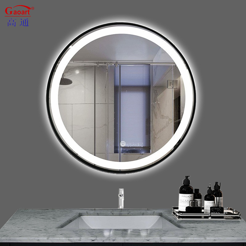 Grote Decoratieve Glasspiegel Noorse Moderne Badmuur voor Smart Fitness Spiegel in Badkamer