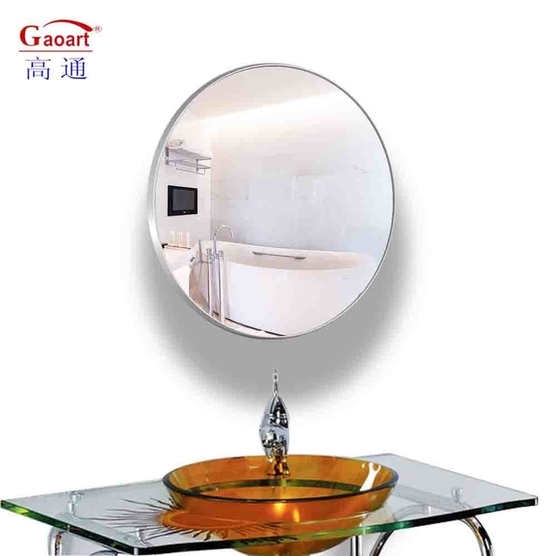 Grote glazen spiegel Aluminium metaal frame muur hangend met aangepaste grootte Home Decor
