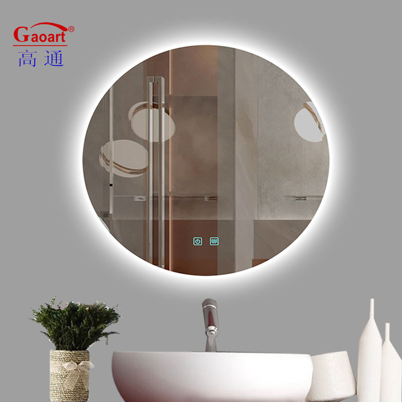 Glas achtergrondverlichting Smart LED badkamer spiegel licht voor alledaagse in kleine salon of slaapkamer