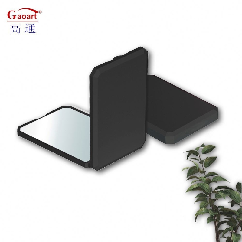 Verstelbare compacte damesdressing mirror met hartvormig LED-licht en custom design