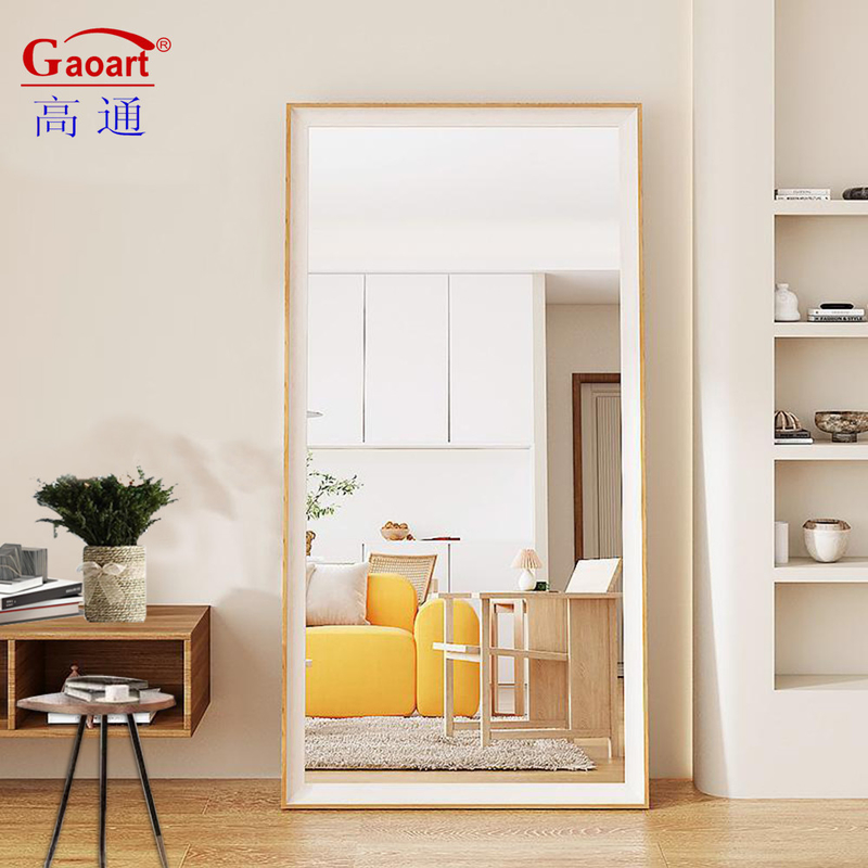 Woonkamer Plastic Frame Floor Mirror Populair Design Vintage Antiek Badkamer Decor