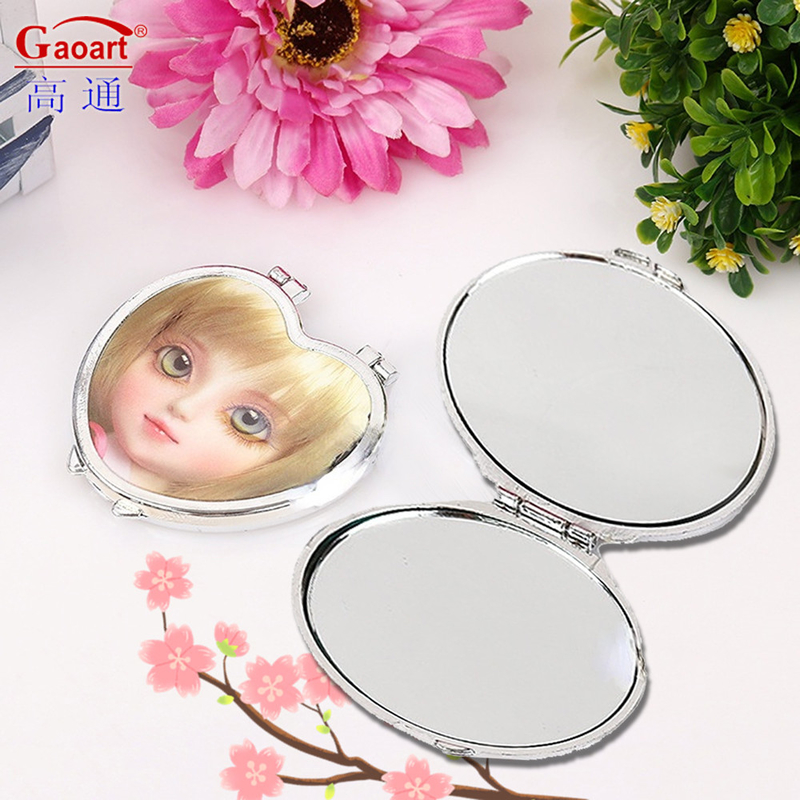 Mini Desk Compact Make-up Cosmetische Vanity Dressing Staande Draagbare Make-up Mirror