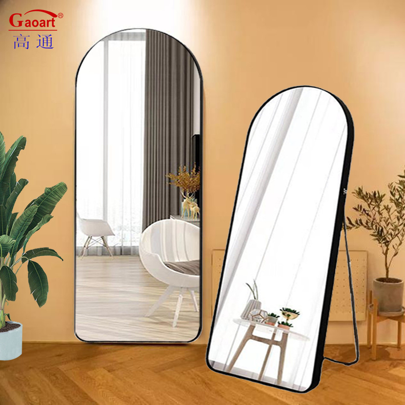 Grote sticker spiegel voor salon en badkamer Muur Barber Bad Stand Dress House Decor
