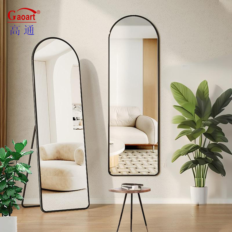 Grote badkamer Salon Volle lichaamslengte Huis Dress Stand Contemporary Wall Art Design