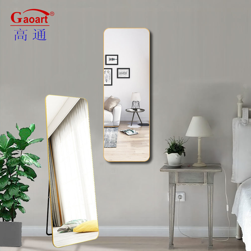 Golden Square Badkamer Wand Hanger Spiegel voor Grote Slaapkamer Woonkamer Kapsalon