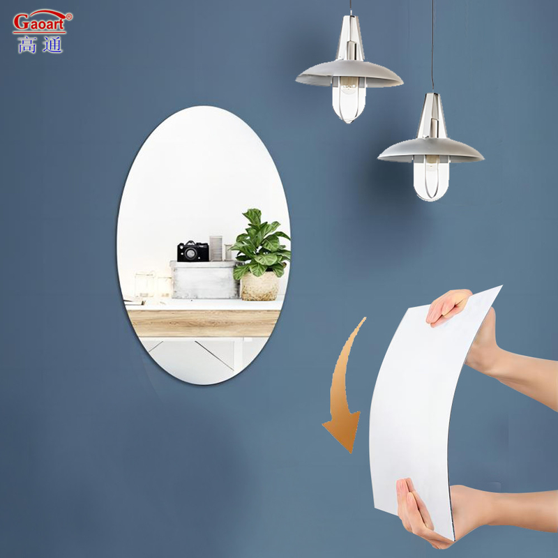 Acryl spiegel voor badkamer decoratie 30pcs/ karton